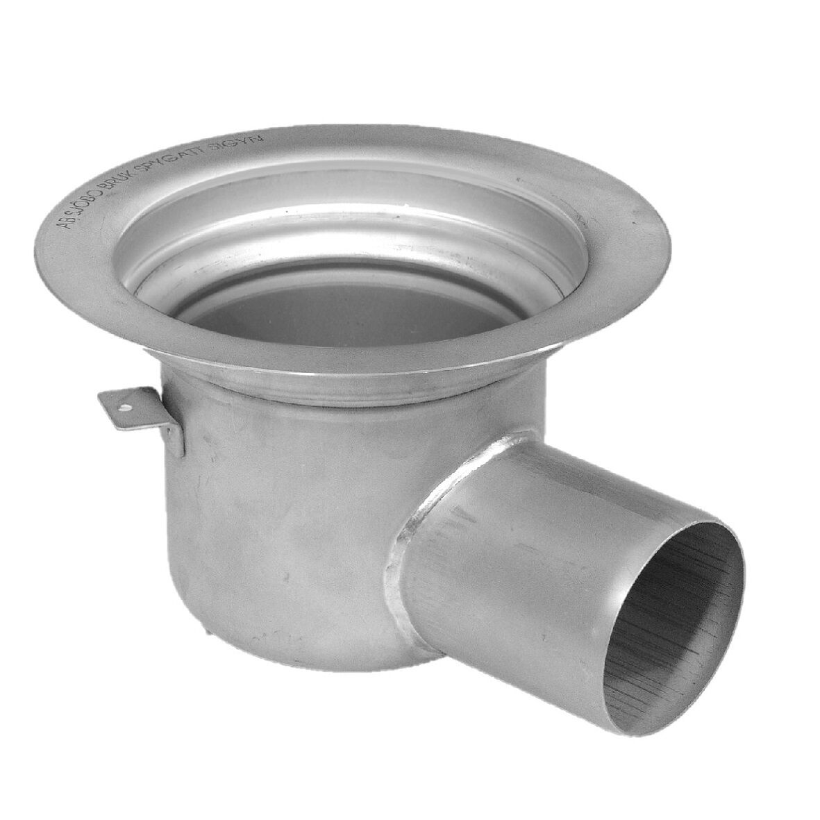 Utloppshus spygatt Ø75 sida R