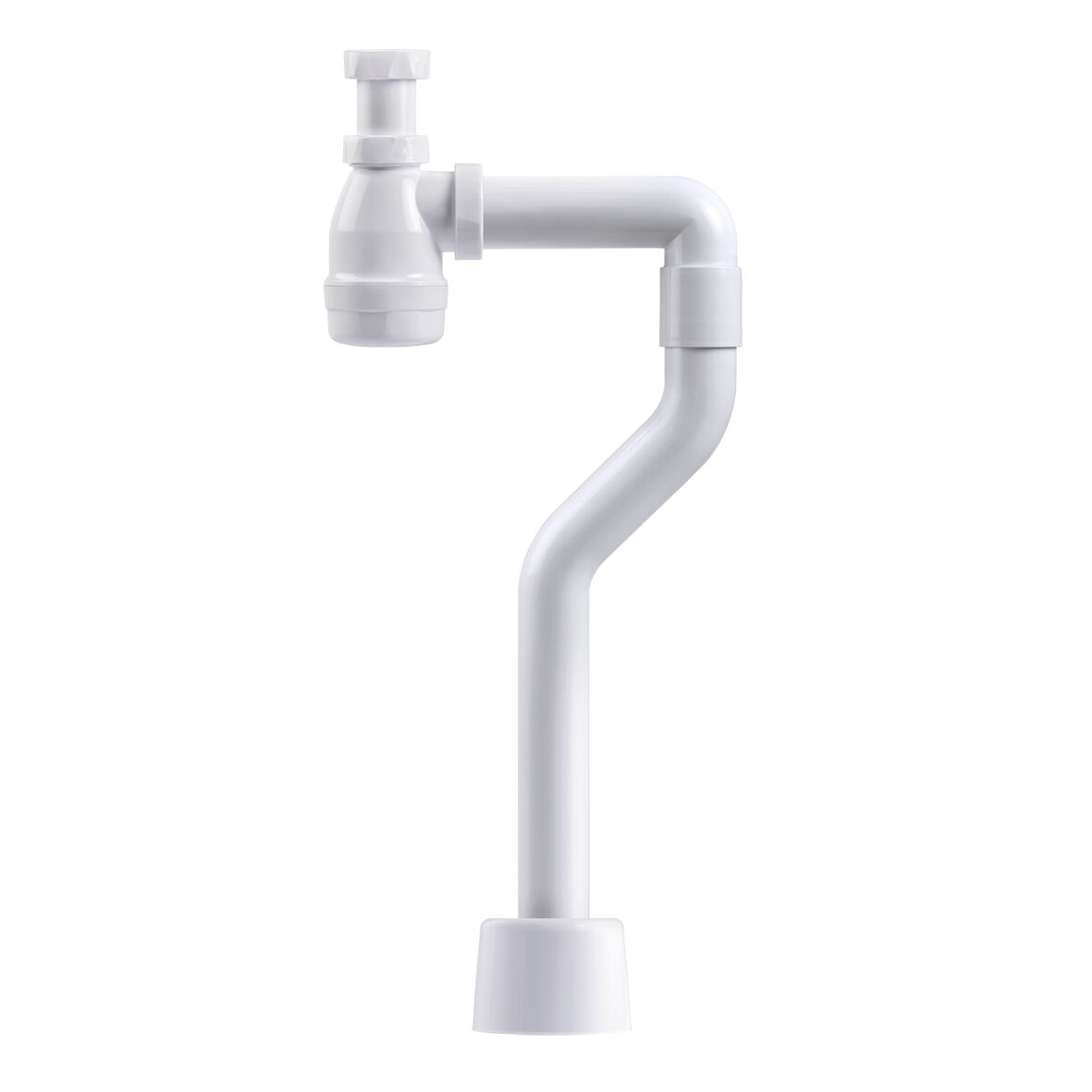 Vattenlås till tättställ med avloppsrör Vattenlåssats S-böj G32xØ40