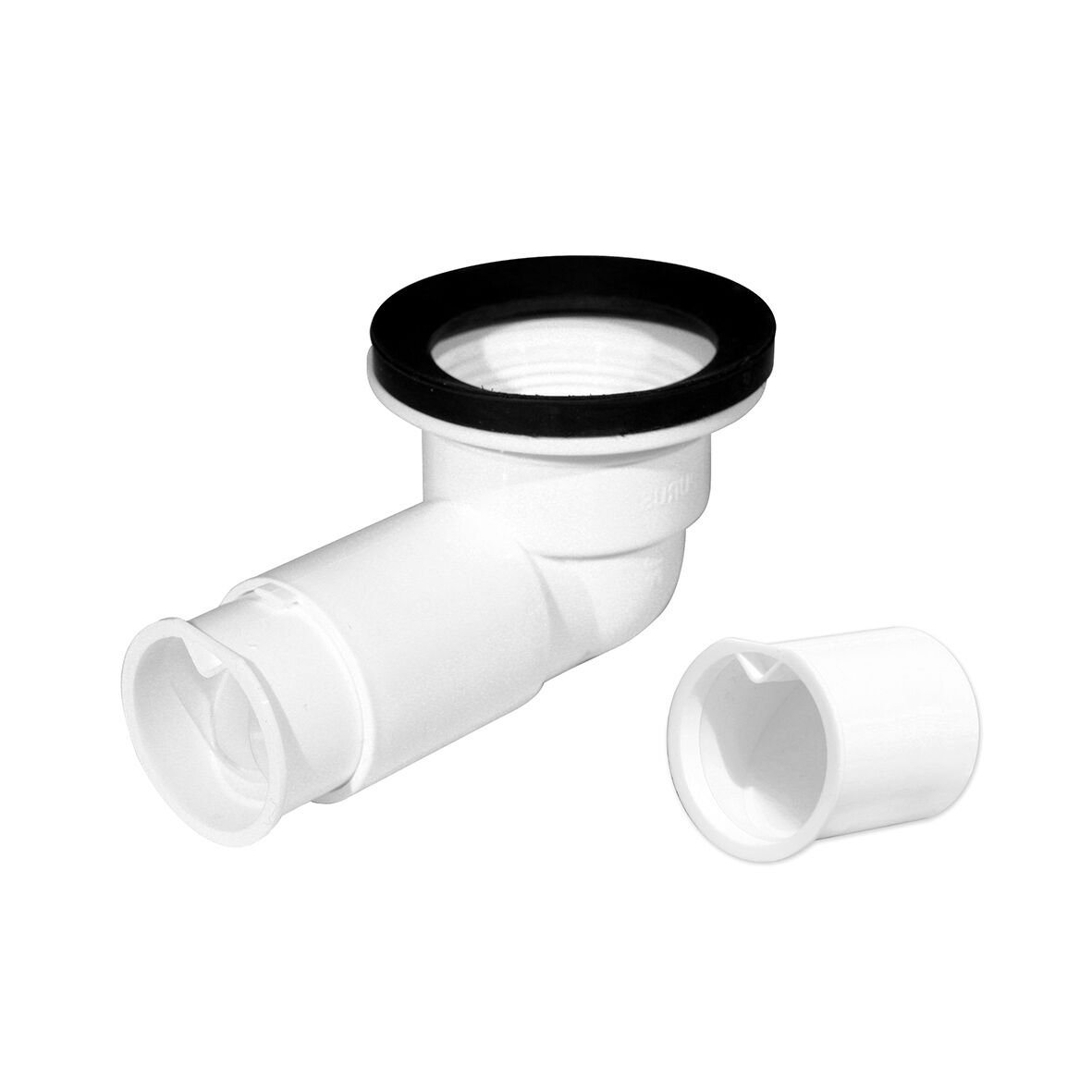 8571714 PUM utloppsvinkel badkar G40xØ40 slätända