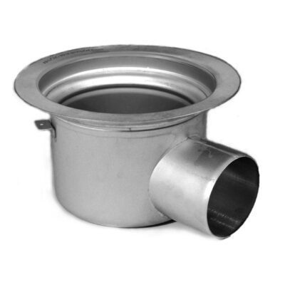 Utloppshus spygatt sida Ø110 R
